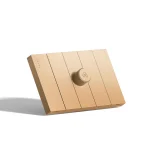 ⁦بريزة USB & T.C  كيون - ذهبي⁩ - الصورة ⁦4⁩