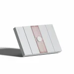 ⁦وش + شاسيه معدن أبيض كيون⁩ - الصورة ⁦2⁩