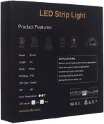 ⁦بكره ليد بروفايل 5م 240 ليد اضاءة أبيض لمبة⁩ - الصورة ⁦3⁩