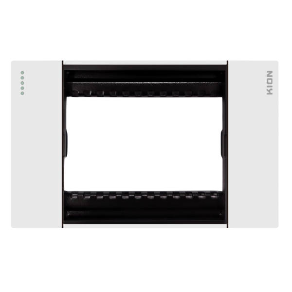 وش + شاسيه معدن أبيض كيون