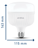 لمبة 25 وات هاي باور أبيض أفينا جولد