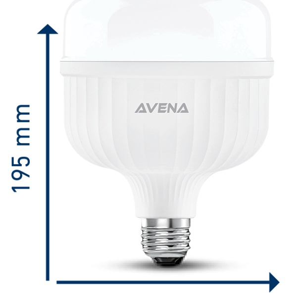 لمبة 50 وات هاي باور أبيض أفينا جولد