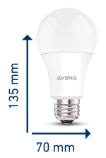 لمبة 15 وات أبيض أفينا جولد