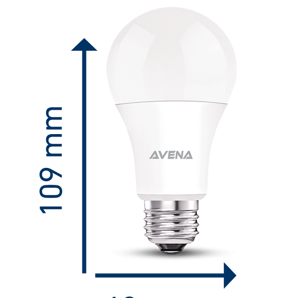 لمبة 9 وات ورم أفينا جولد